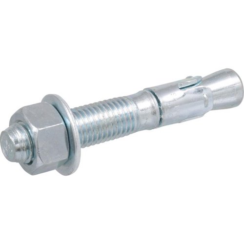 HILLMAN 5/8 in. D X 4-1/2 in. L Steel Round Head Wedge Anchor 10 pc