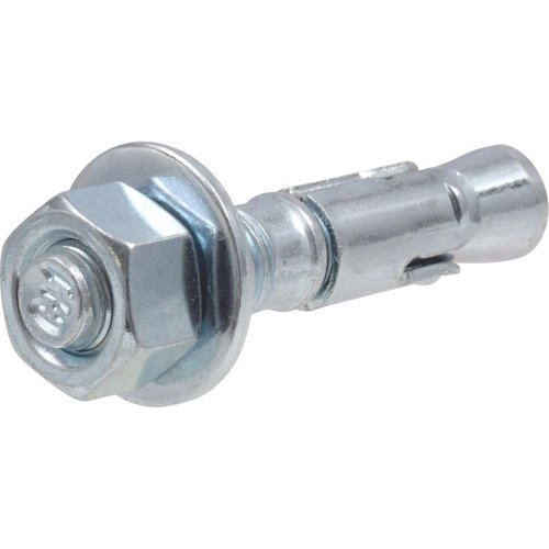 HILLMAN 1/2 in. D X 2-3/4 in. L Steel Round Head Wedge Anchor 12 pc