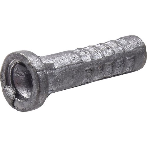 HILLMAN 0.25 in. D X 1 in. L Lead Round Head Concrete Screw Anchor 100 pc