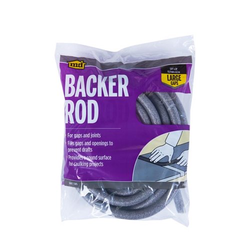 M-D BUILDING PRODUCTS Gray Foam Caulk Backer Rod For Gaps and Openings 240 in. L X 0.63 in.