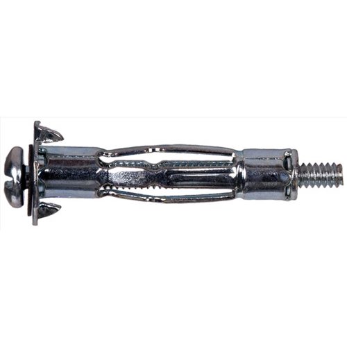 HILLMAN 1/8 in. D X 1-1/2 in. L Steel Pan Head Hollow Wall Anchors 2 pk