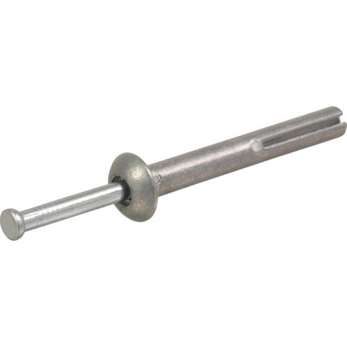 HILLMAN 1/4 in. D X 2 in. L Zinc Round Head Hammer Drive Anchor 2 pk