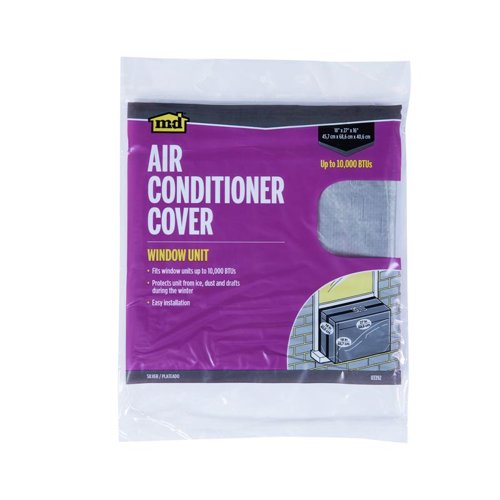 M-D BUILDING PRODUCTS 16 in. H X 27 in. W Rectangle Outdoor Window Air Conditioner Cover