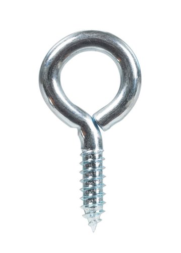 Hampton 11/32 in. D X 2-5/8 in. L Zinc-Plated Steel Screw Eye 200 lb. cap. 1 pk