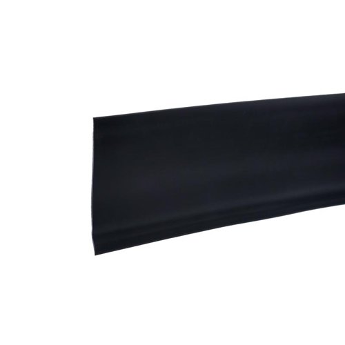 M-D BUILDING PRODUCTS 4 in. H X 0.08 in. W X 20 ft. L Self-Stick Black Vinyl Wall Base