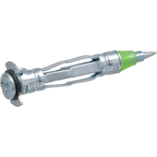 HILLMAN 1/8 in. D X 1/8 Short in. L Steel Pan Head Drive Wall Anchors 100 pk