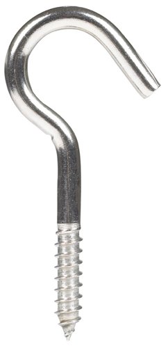 Hampton Small Stainless Steel 4.1875 in. L Clothesline Hook 215 lb 1 pk