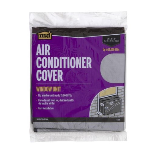 M-D BUILDING PRODUCTS 30 in. H X 28 in. W Rectangle Outdoor Window Air Conditioner Cover