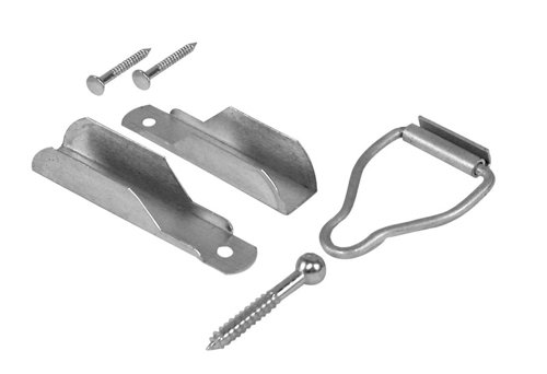 Prime-Line Mill Aluminum 3/8 in. W X 1-9/16 in. L Window Frame Fasteners 1 pk