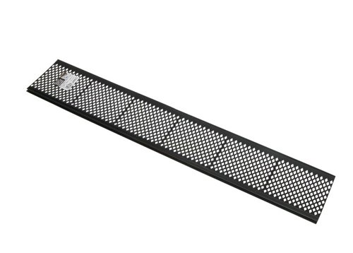 Amerimax 6 in. W X 36 in. L Black Plastic Gutter Guard 1 pk
