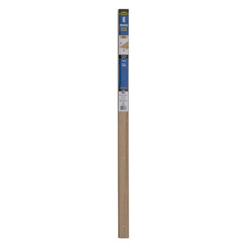 M-D BUILDING PRODUCTS 0.3125 in. H X 1.75 in. W X 36 in. L Natural Hardwood Flat Top Threshold Oak