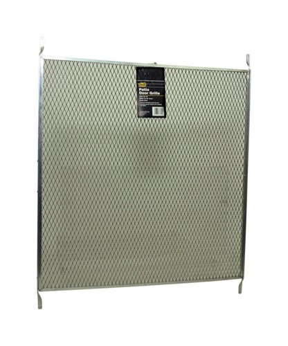 M-D BUILDING PRODUCTS 19 in. L Mill Silver Aluminum Door Grille 1 pc