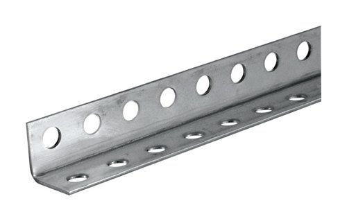 SteelWorks 1-1/4 in. W X 72 in. L Steel Perforated Angle