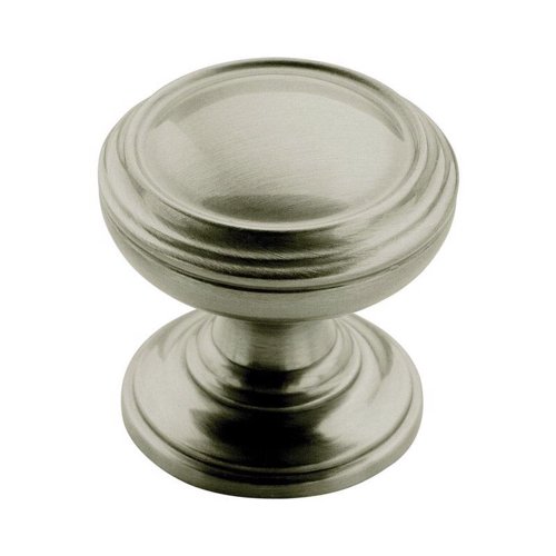 Amerock Revitalize Round Cabinet Knob 1-1/4 in. D 1-1/4 in. Satin Nickel 1 pk
