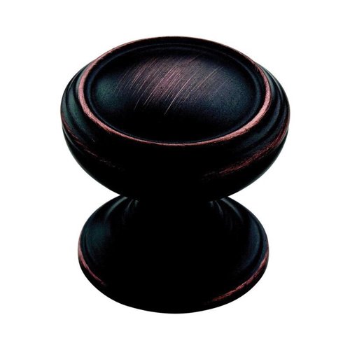 Amerock Revitalize Round Cabinet Knob 1-1/4 in. D 1-1/4 in. Oil Rubbed Bronze 1 pk