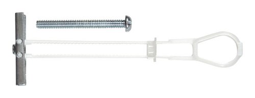 HILLMAN Rawl 3/16 in. D X 2-1/2 in. L Round Plastic RH Combo Strap Toggle 2 pk