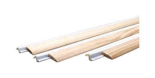 M-D BUILDING PRODUCTS Brown/White Foam/Wood Weatherstrip For Door Jambs 36 and 84 in. L X 1/2 in.