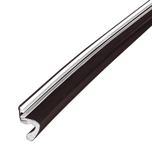 M-D BUILDING PRODUCTS Brown Vinyl Clad Foam Kerf Molding For Top/Side Seal 96 in. L X 0.5 in.