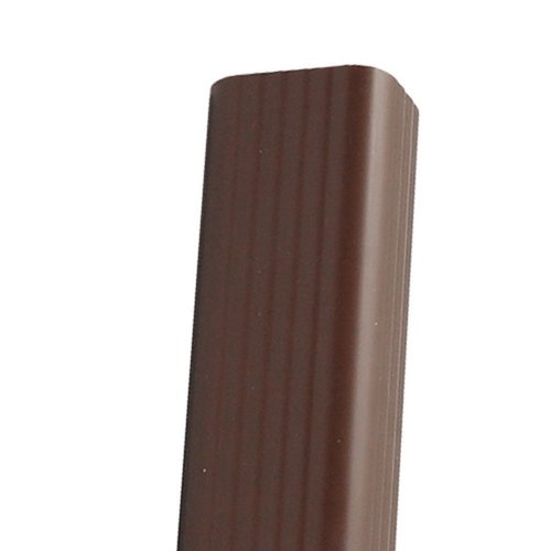 Amerimax 2 in. H X 3 in. W X 120 in. L Brown Vinyl K Downspout