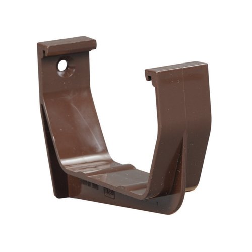 Amerimax 5.75 in. H X 3.25 in. W X 5 in. L Brown Vinyl U Exterior Hook Bracket