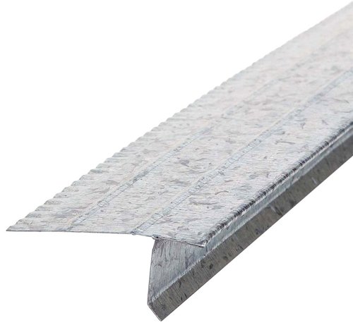 Amerimax F4-1/2 2.43 in. W X 10 ft. L Galvanized Steel Roof Flashing Drip Edge Silver