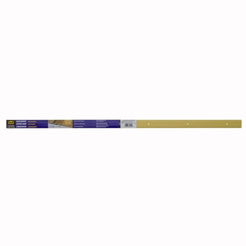 M-D BUILDING PRODUCTS 0.1 in. H X 1.25 in. W X 36 in. L Satin Brass Aluminum Seam Binder