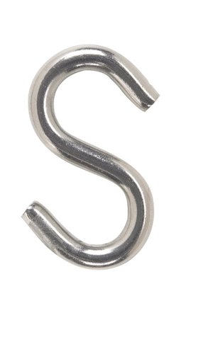 Hampton Small Steel 2.5 in. L S-Hook 250 lb 1 pk