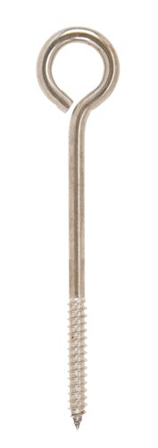 Hampton 5/16 in. X 6 in. L Stainless Stainless Steel Lag Thread Eyebolt