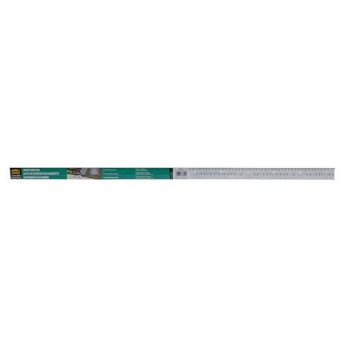 M-D BUILDING PRODUCTS 0.5 in. H X 1.375 in. W X 36 in. L Prefinished Silver Aluminum Carpet Gripper