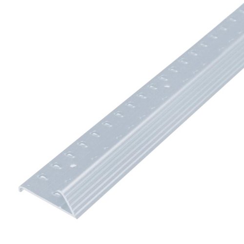 M-D BUILDING PRODUCTS 0.5 in. H X 1.375 in. W X 72 in. L Prefinished Silver Aluminum Carpet Gripper