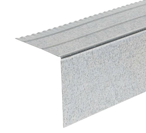 Amerimax 2- 7/16 in. W X 10 ft. L Galvanized Steel Roof Flashing Drip Edge Silver