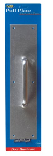 H.B. Ives 15 in. L Aluminum Aluminum Pull Plate