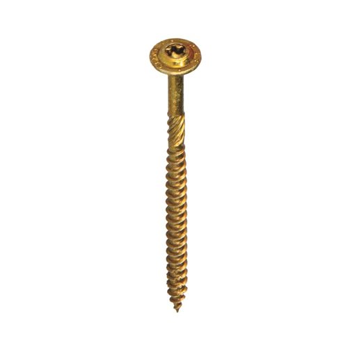 GRK Fasteners No. 10 in. X 3-1/8 in. L Star Washer Head Self Tapping Structural Screws