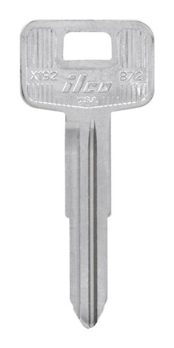 HILLMAN Traditional Key Automotive Key Blank B72 Double For GM