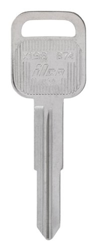 HILLMAN Traditional Key Automotive Key Blank B74 Double For Isuzu