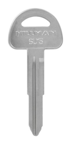 HILLMAN Traditional Key Automotive Key Blank SU15 Double For Suzuki