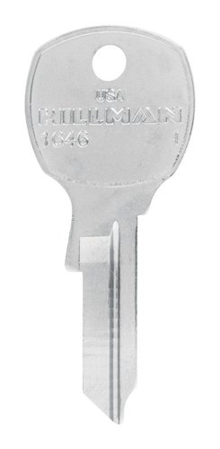 HILLMAN Traditional Key Mailbox Key Blank 1646 Single For USPS Locks