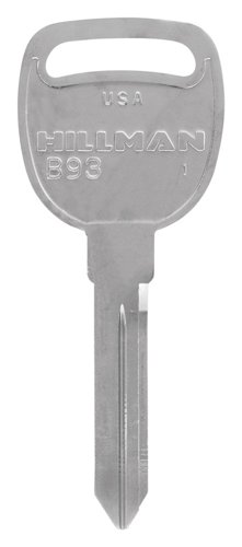 HILLMAN Traditional Key Automotive Key Blank B93 Double For GM