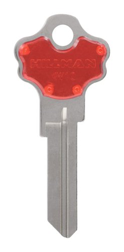 HILLMAN ColorPlus Traditional Key House/Office Key Blank Single
