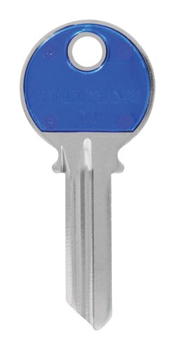 HILLMAN ColorPlus Traditional Key House/Office Key Blank Single