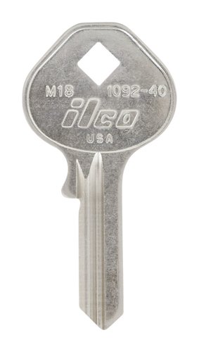 HILLMAN Traditional Key Padlock Universal Key Blank Single