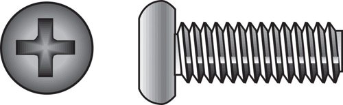 HILLMAN No. 10-32 Ga. X 1-1/4 in. L Phillips Flat Head Stainless Steel Machine Screws 100 pk