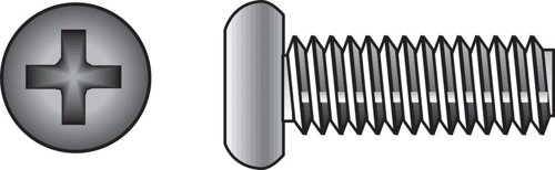 HILLMAN No. 10-32 Ga. X 1-1/2 in. L Phillips Flat Head Stainless Steel Machine Screws 100 pk