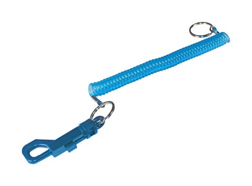 HILLMAN Plastic Assorted Jogger's Wrist Coil Keychain