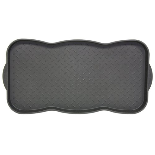 Sports Licensing Solutions 15 in. W X 30 in. L Black Plastic Boot Tray