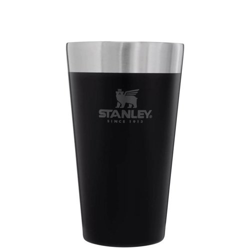 Stanley Adventure 16 oz Matte Black BPA Free Stackable Pint