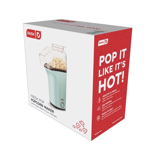 Dash Aqua 16 cups Air Popcorn Maker