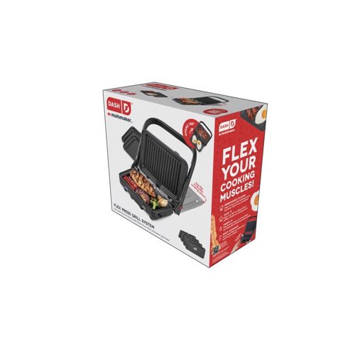 Dash Multimaker 11 in. L X 9 in. W Aluminum Nonstick Surface Black Griddles