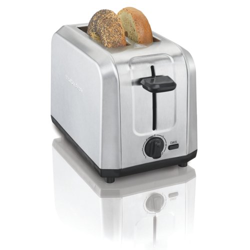 Hamilton Beach Metal Silver 2 slot Toaster 7.48 in. H X 7.48 in. W X 11.3 in. D