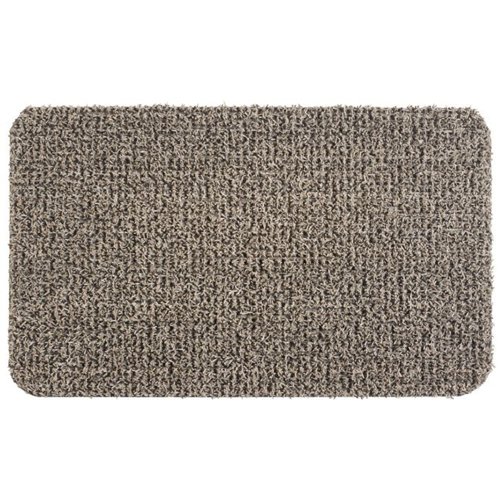GrassWorx Clean Machine 24 in. W X 36 in. L Taupe Flair Astroturf Door Mat